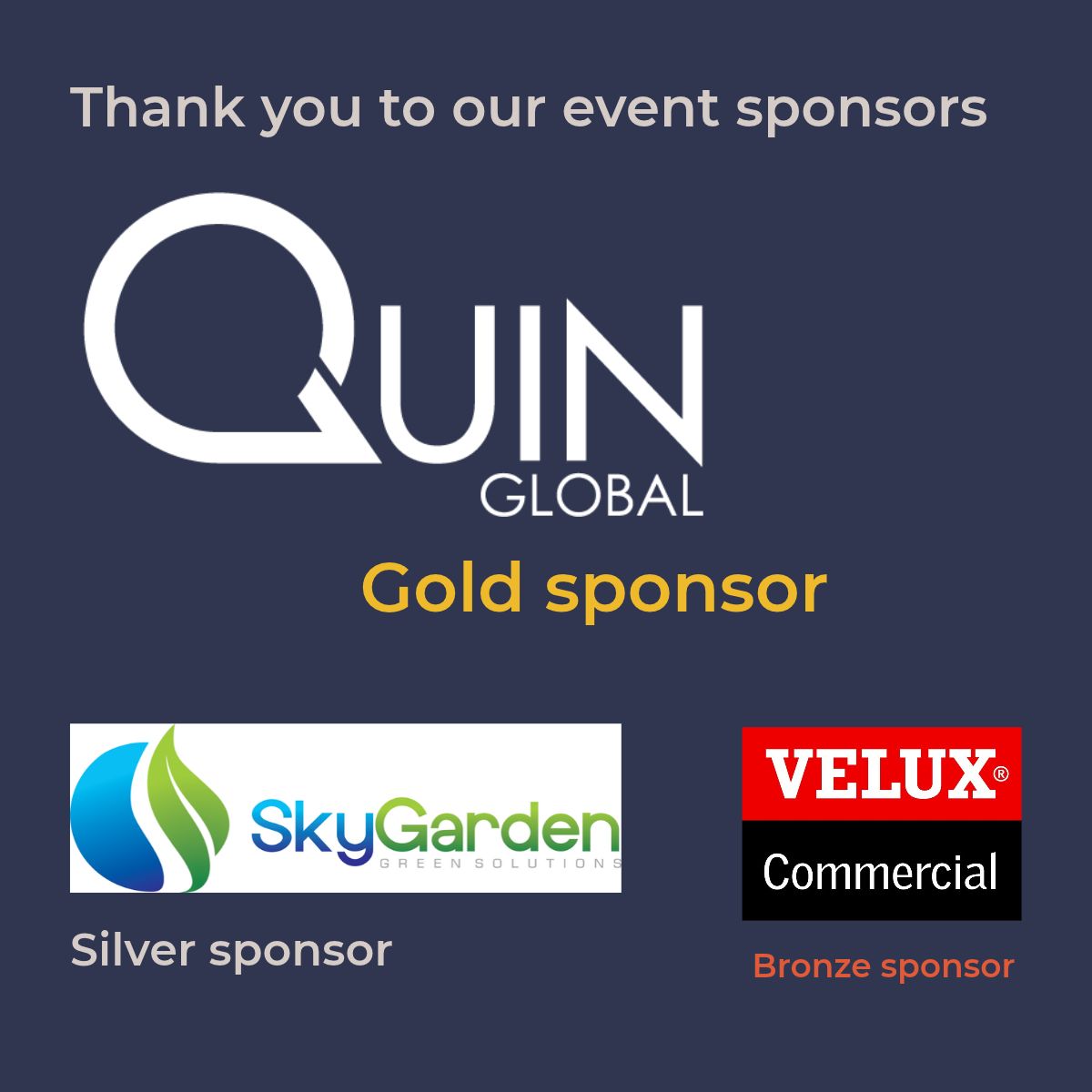 BFRA event sponsors